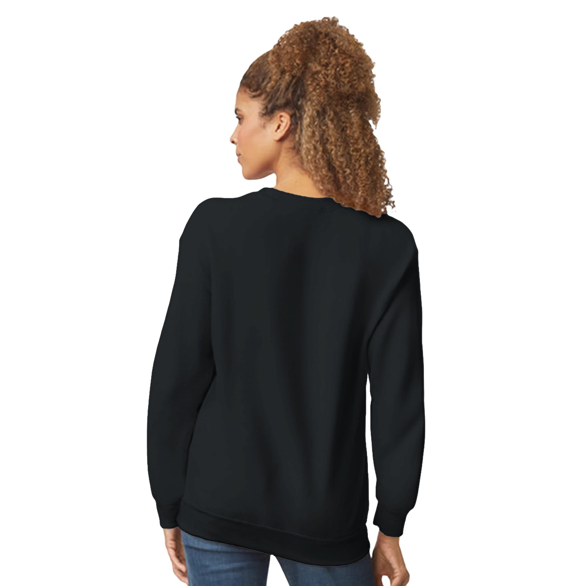 Witch, Please! Embroidered Classic Unisex Black Crewneck Sweatshirt | Comfy & Stylish From Witch, Please!