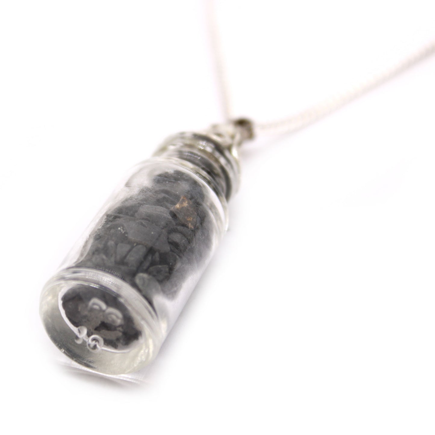 Bottled Gemstones Necklace - Black Onyx From Witch, Please!