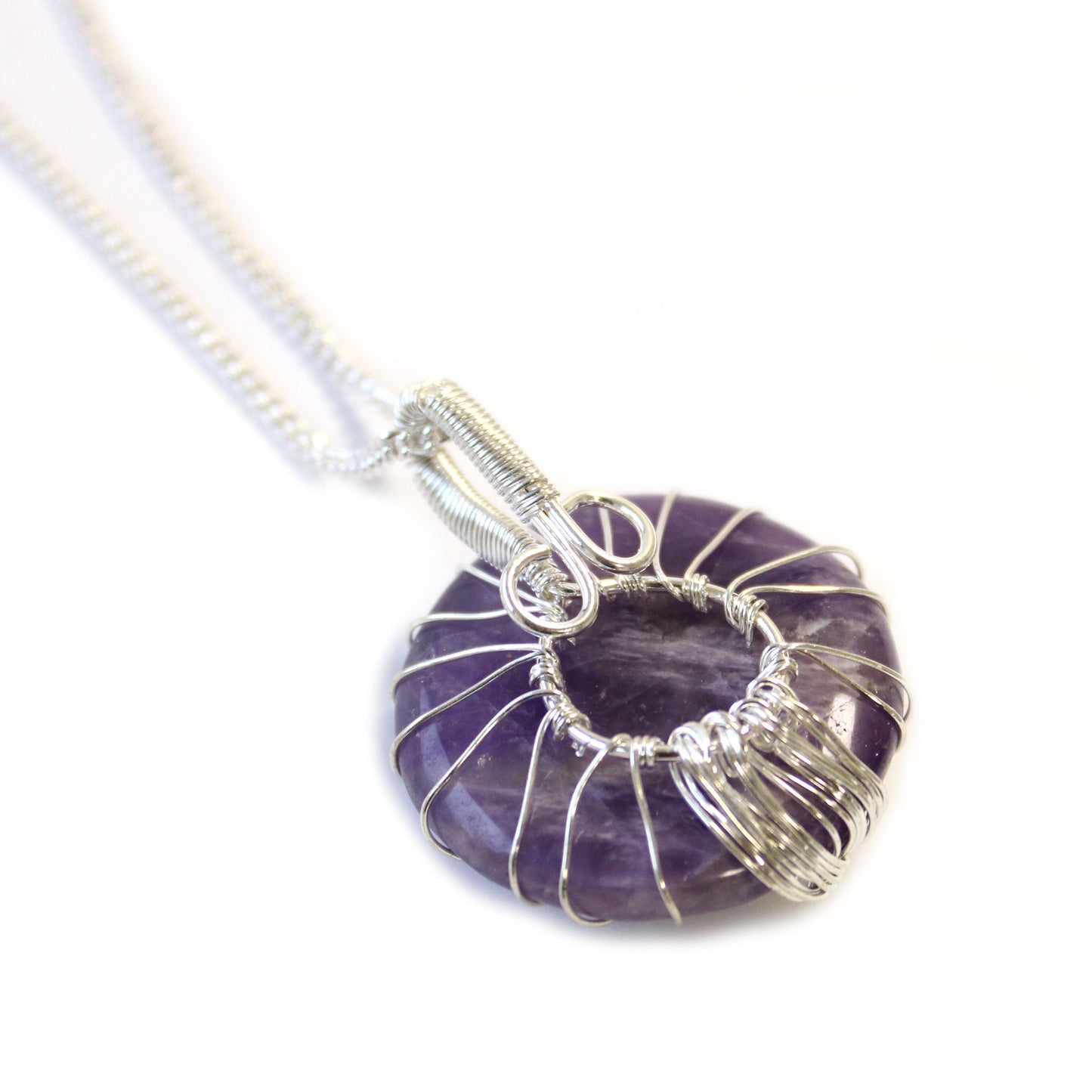 Tree of Life Gemstone Necklace - Amethyst From Witch, Please!