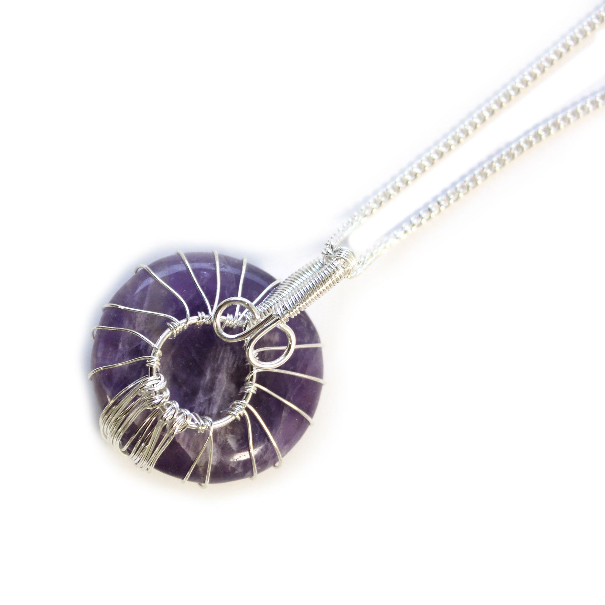 Tree of Life Gemstone Necklace - Amethyst From Witch, Please!