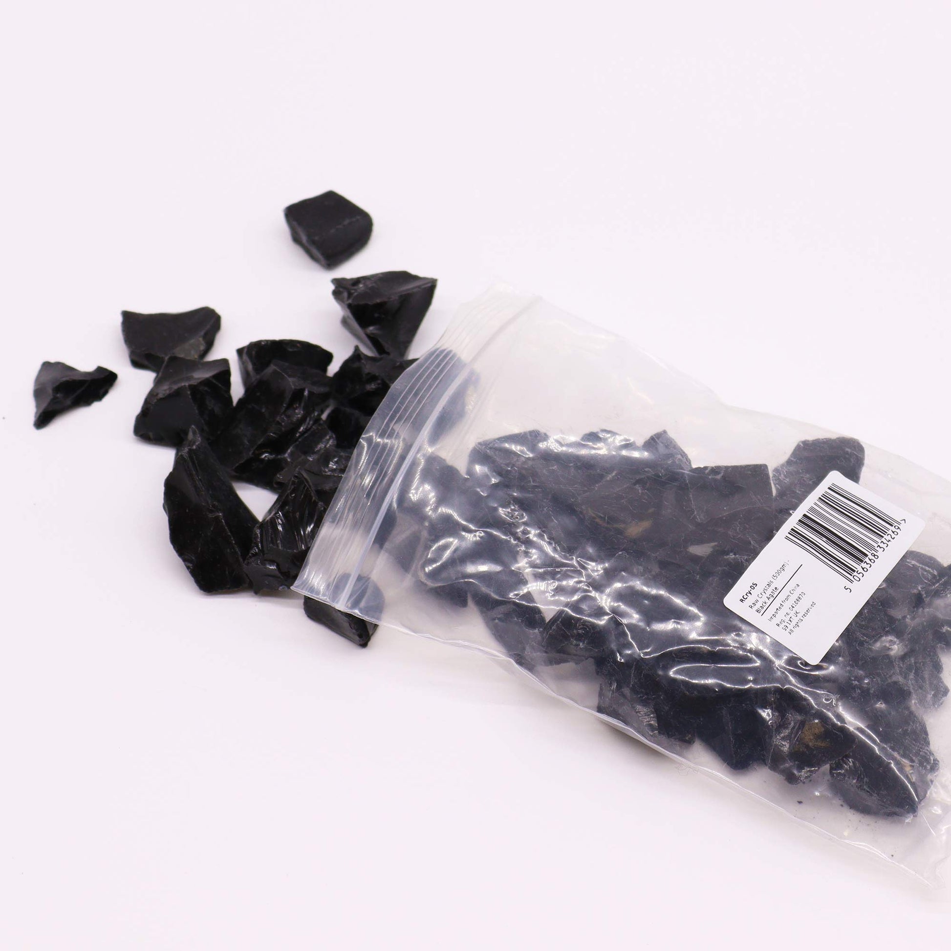 Raw Crystals (500gm) - Black Agate From Witch, Please!