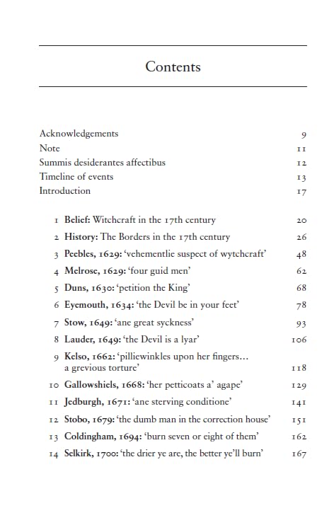 Borders Witch Hunt : The Story of the 17th Century Witchcraft Trials in the Scottish Borders