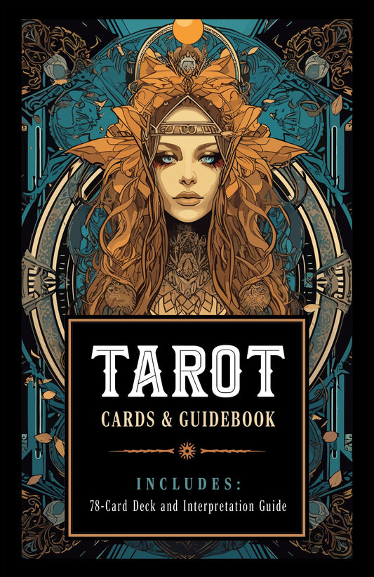 Tarot kit : Cards and Guidebook - Includes: 78-Card Deck and Interpretation Guide