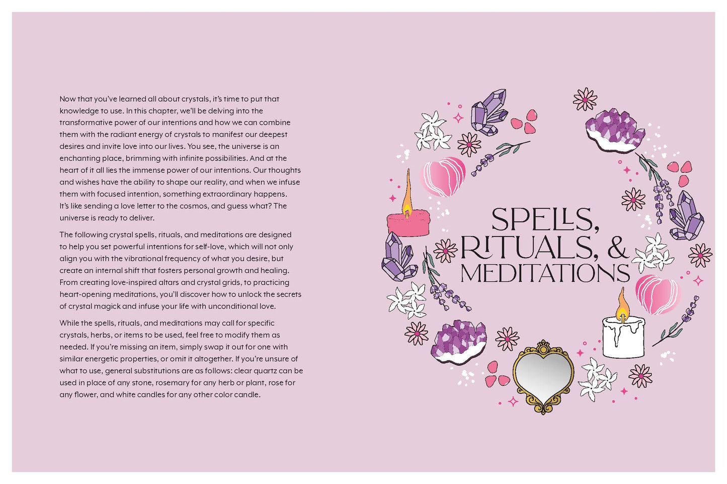 Self-Love Crystals : Crystal spells and rituals for magical self-care