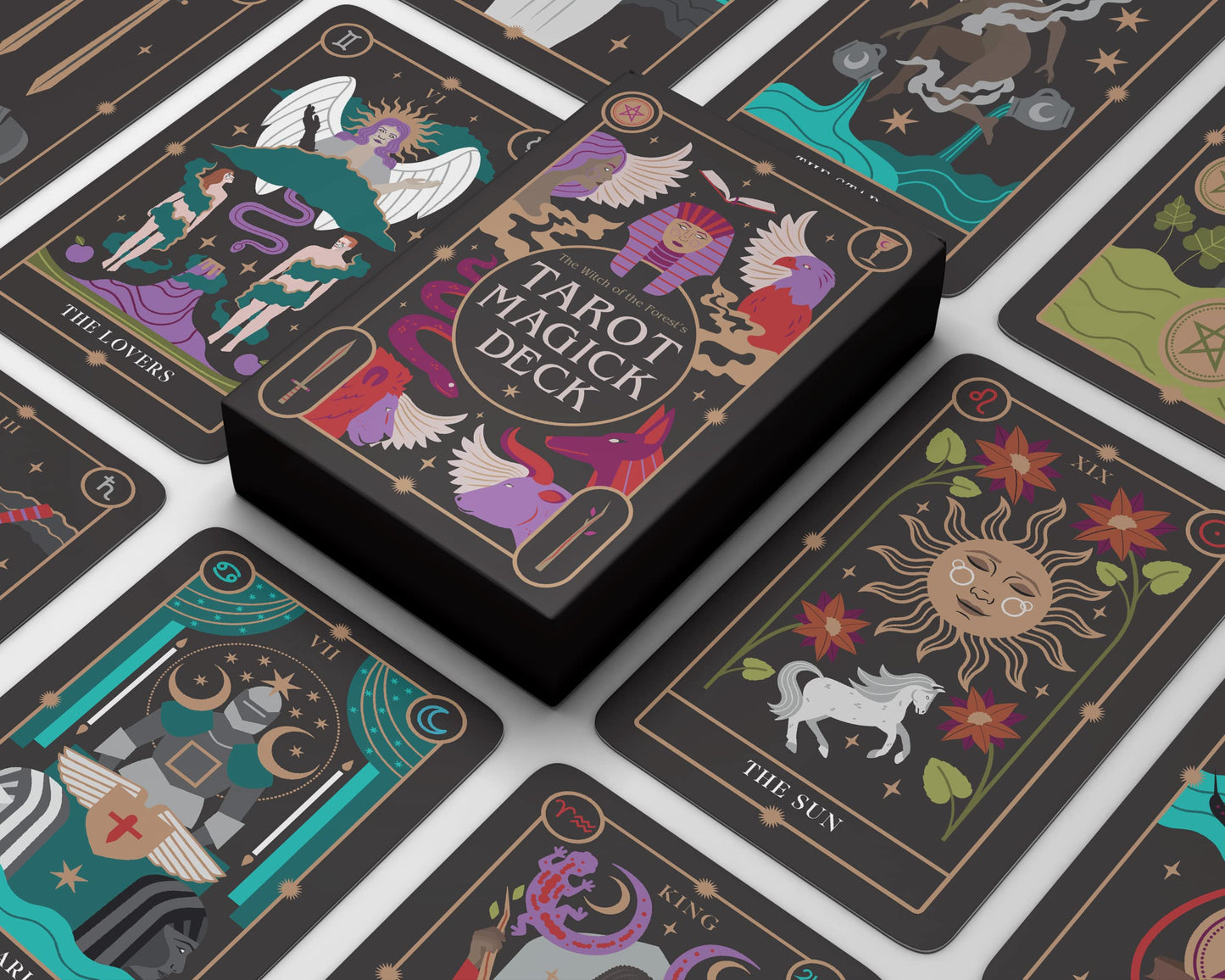 The Witch of the Forest's Tarot Magick Deck : 78 Cards and Instructional Guide