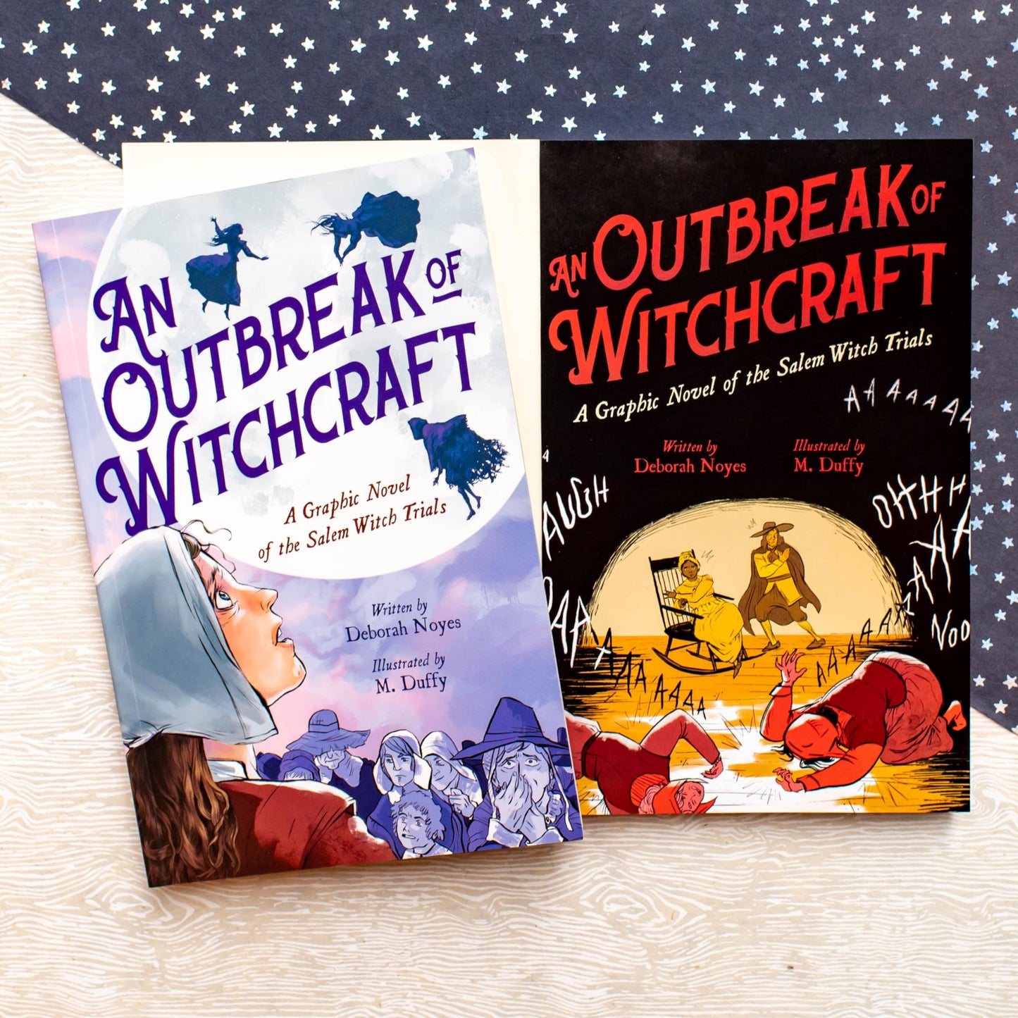 An Outbreak of Witchcraft : A Graphic Novel of the Salem Witch Trials