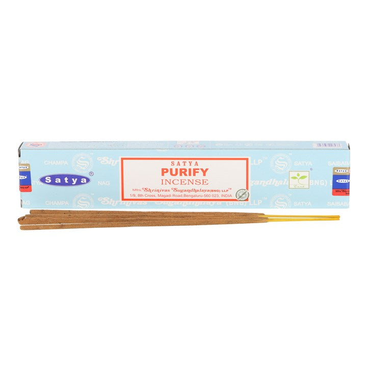 12 Packs of Purify Incense Sticks by Satya