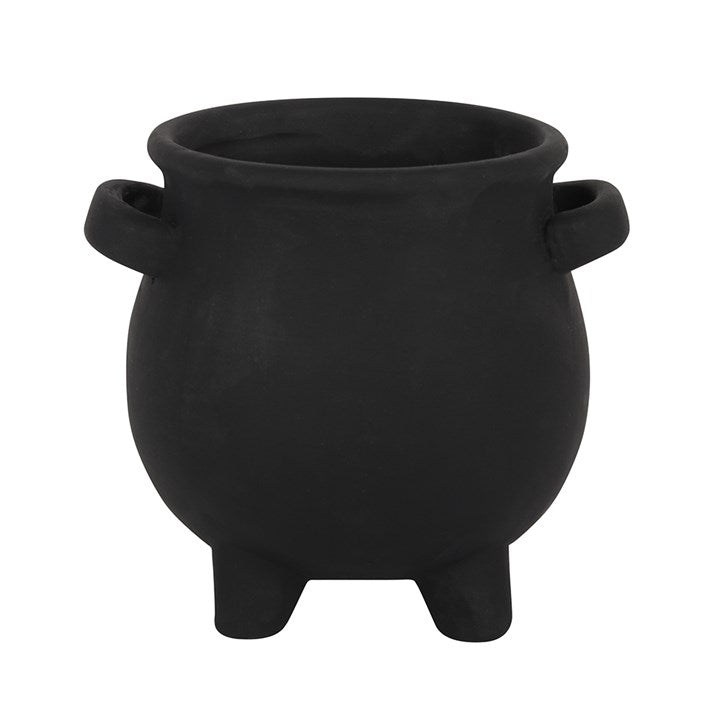 Triple Moon Cauldron Terracotta Plant Pot From Witch, Please!