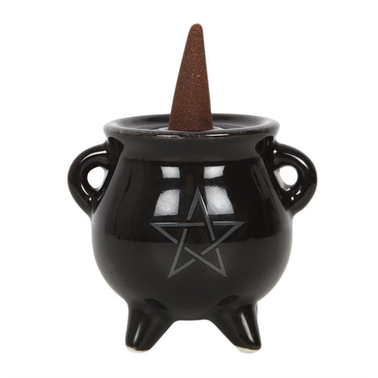 Pentagram Cauldron Ceramic Incense Holder From Witch, Please!