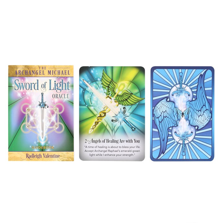 The Archangel Michael Sword of Light Oracle Cards From Witch, Please!