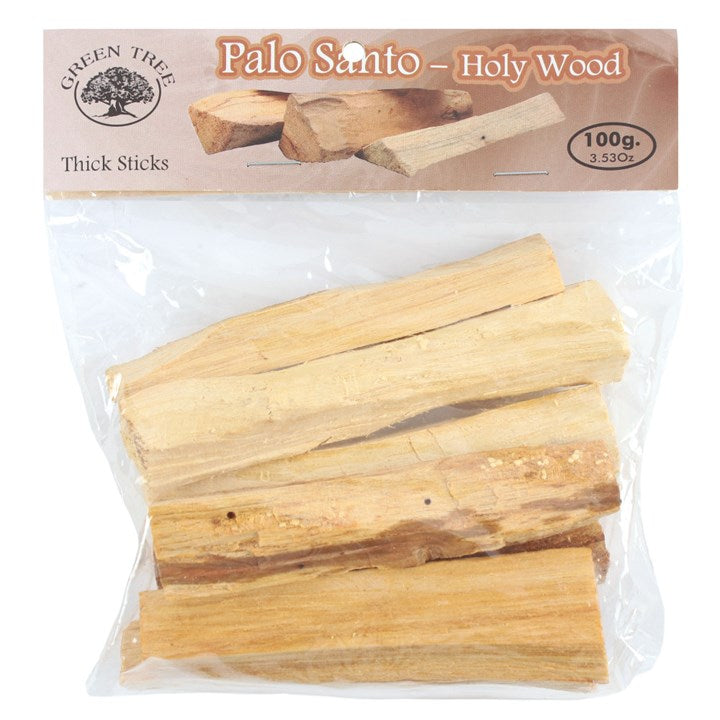 Green Tree Palo Santo Thick Sticks 100g From Witch, Please!