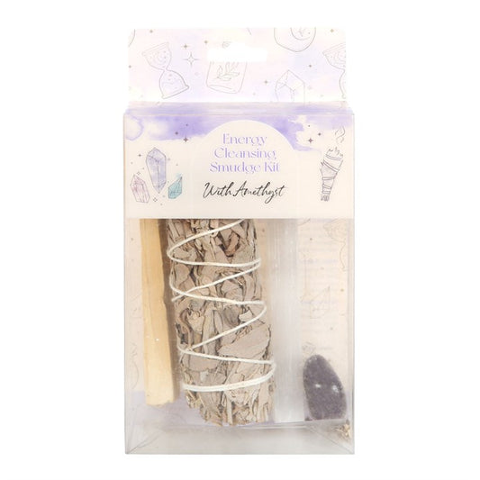 Smudge Kit with Amethyst Crystal From Witch, Please!