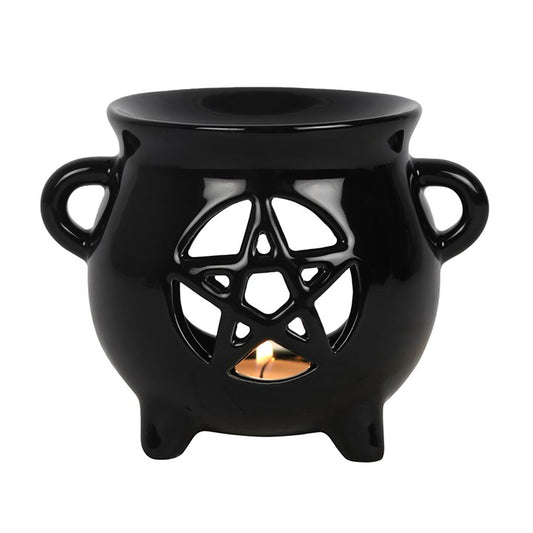 Pentagram Cauldron Oil Burner From Witch, Please!