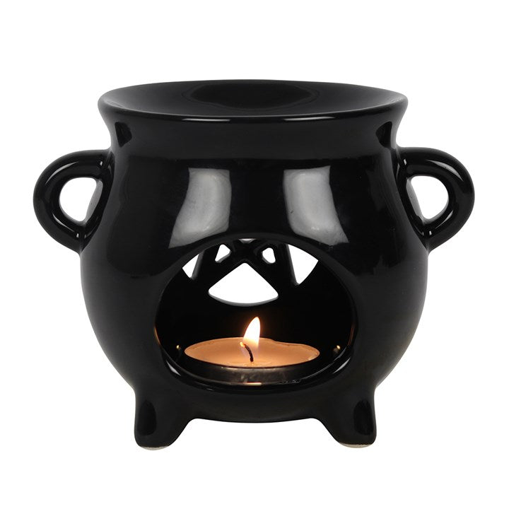 Pentagram Cauldron Oil Burner From Witch, Please!