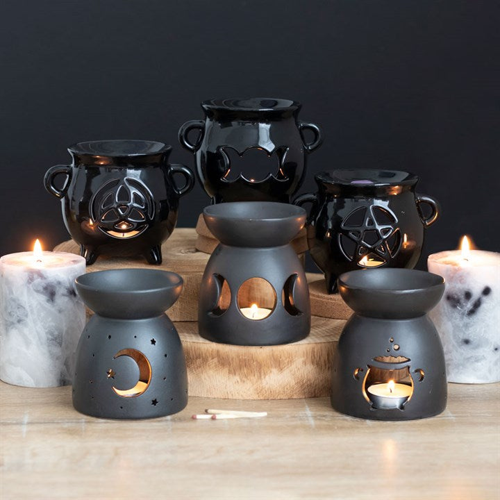 Pentagram Cauldron Oil Burner From Witch, Please!