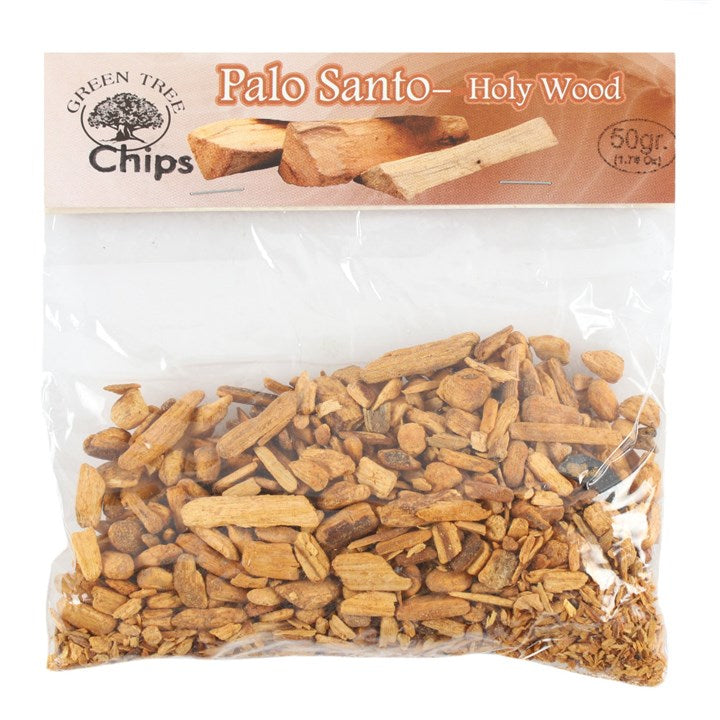 Green Tree Palo Santo Thick Chips 50g From Witch, Please!