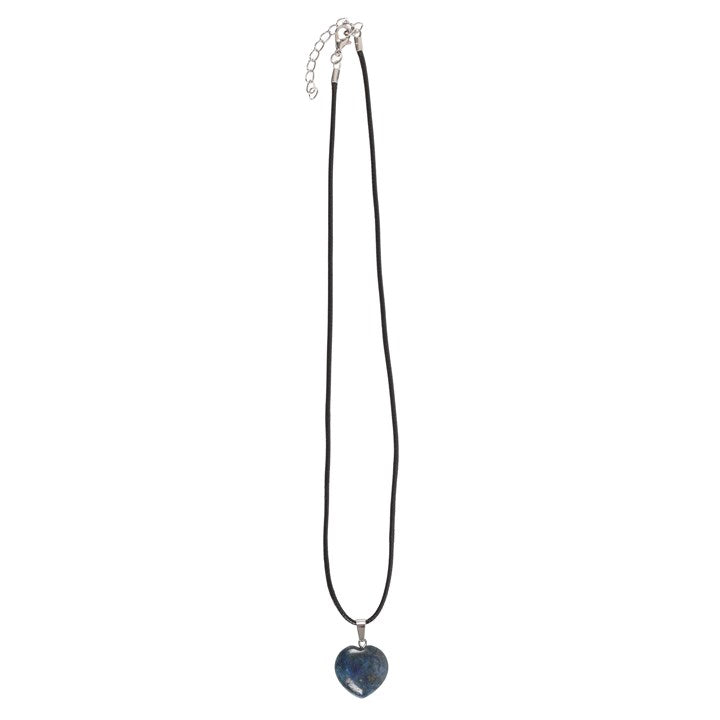 Lapis Lazuli Healing Crystal Heart Necklace From Witch, Please!