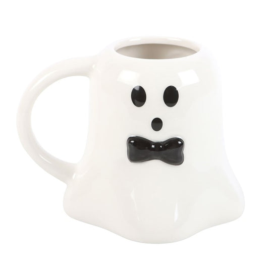 Mr Boo Ghost Shaped Mug with Bow Tie From Witch, Please!