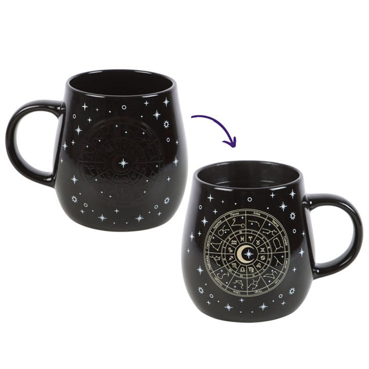 Astrology Wheel Heat Change Mug From Witch, Please!