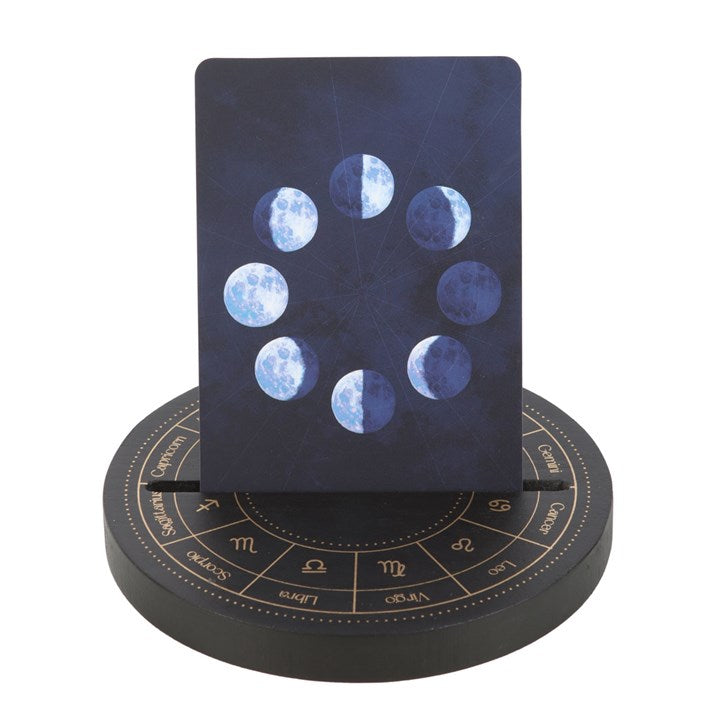 Black Astrology Wheel Tarot Card Stand From Witch, Please!