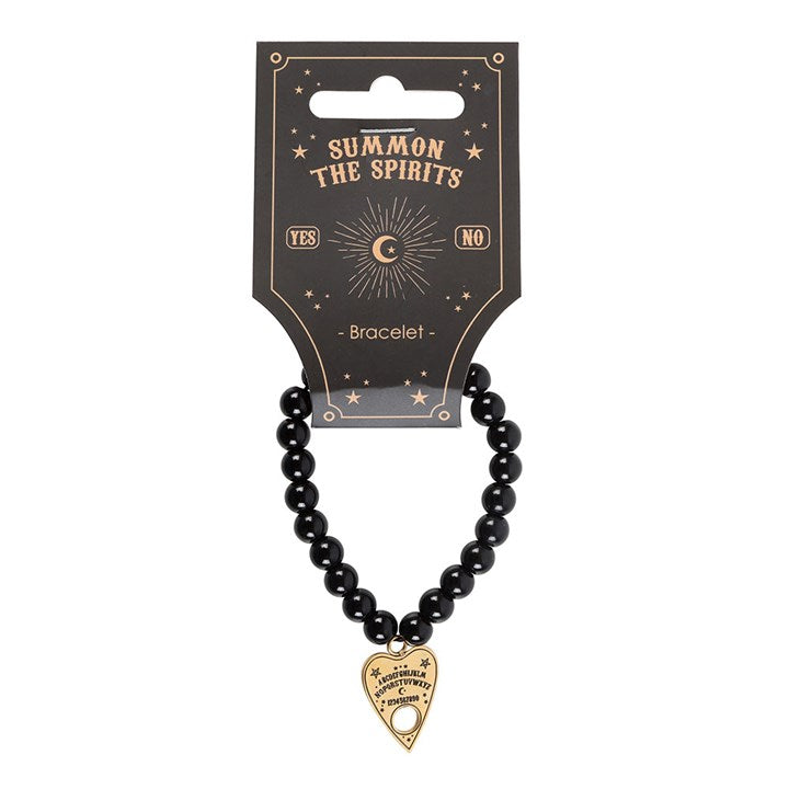 Talking Board Planchette Beaded Charm Bracelet From Witch, Please!