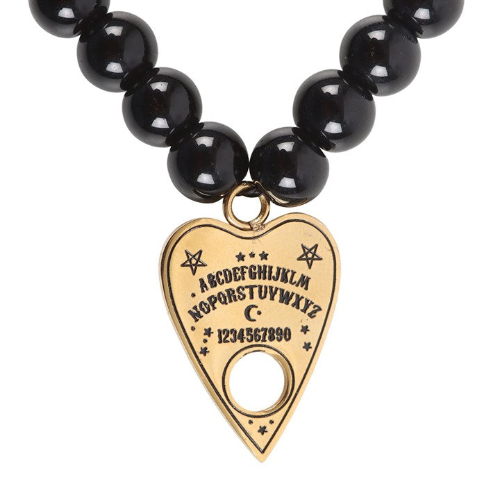 Talking Board Planchette Beaded Charm Bracelet From Witch, Please!