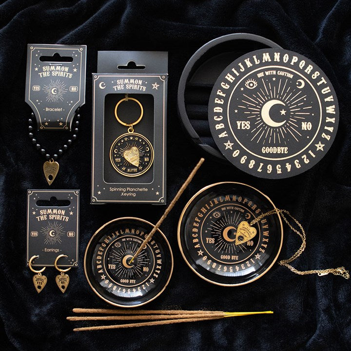 Talking Board Planchette Beaded Charm Bracelet From Witch, Please!