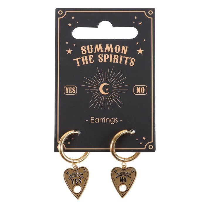 Talking Board Planchette Earrings From Witch, Please!