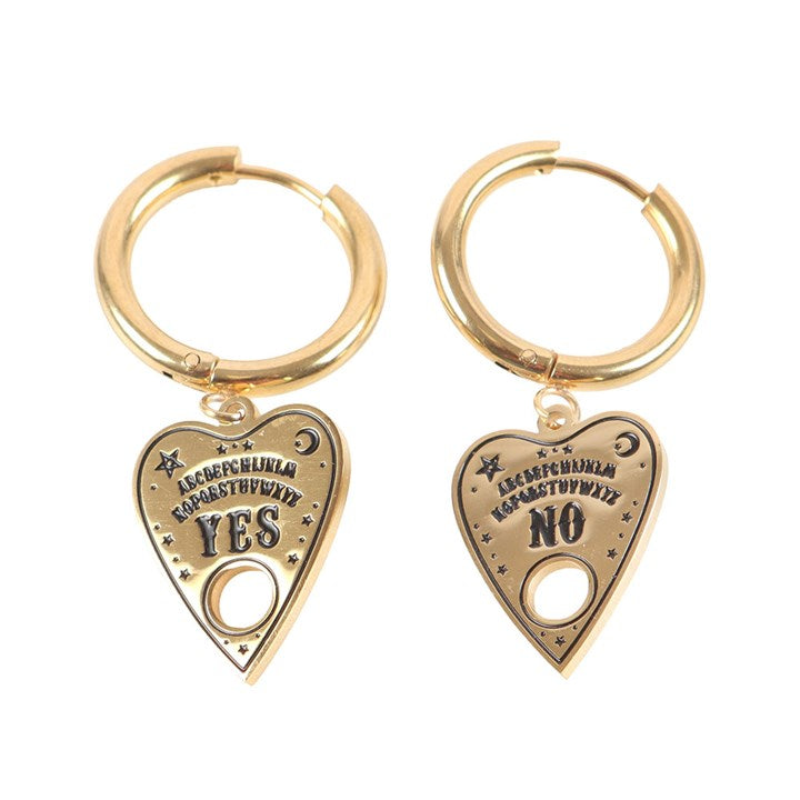 Talking Board Planchette Earrings From Witch, Please!