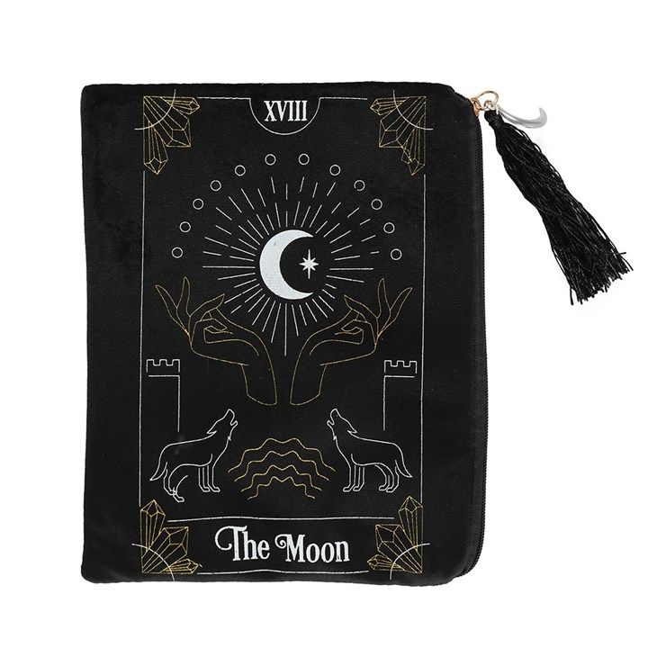 The Moon Tarot Card Zippered Bag From Witch, Please!