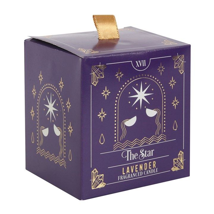 The Star Lavender Tarot Candle From Witch, Please!