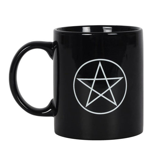 Pentagram Black Mug From Witch, Please!