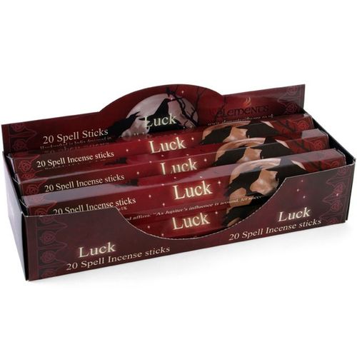 Set of 6 Packets of Luck Spell Incense Sticks by Lisa Parker From Witch, Please!