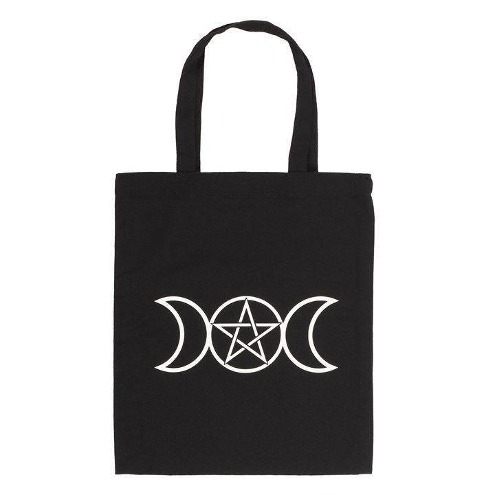 Triple Moon Polycotton Tote Bag From Witch, Please!