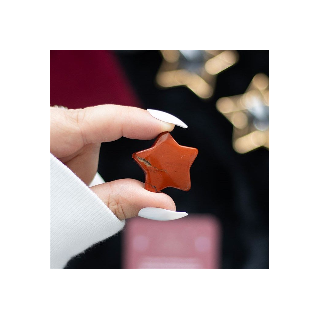 Red Jasper Crystal Star in a Bag From Witch, Please!