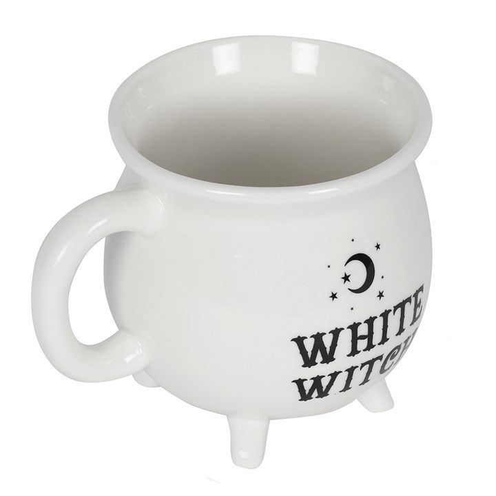 White Witch Cauldron Mug From Witch, Please!