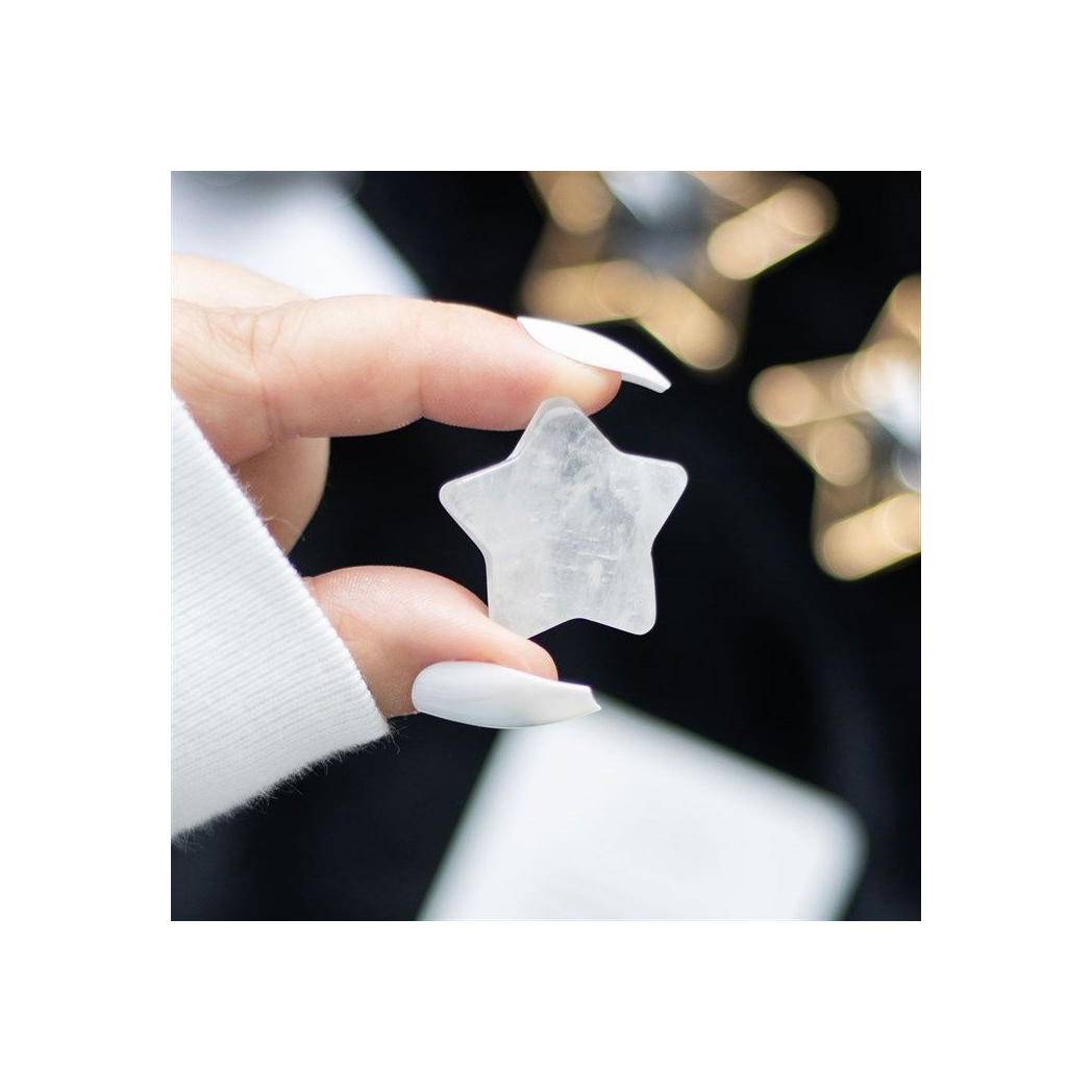 Clear Quartz Crystal Star in a Bag From Witch, Please!