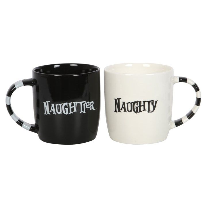 Naughty & Naughtier Couples Mug Set From Witch, Please!