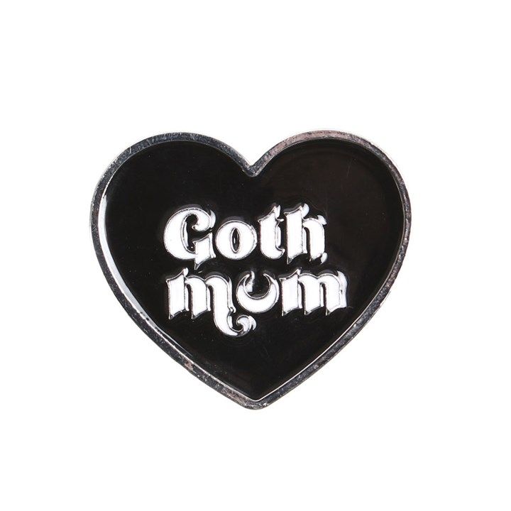 Goth Mum Pin Badge From Witch, Please!