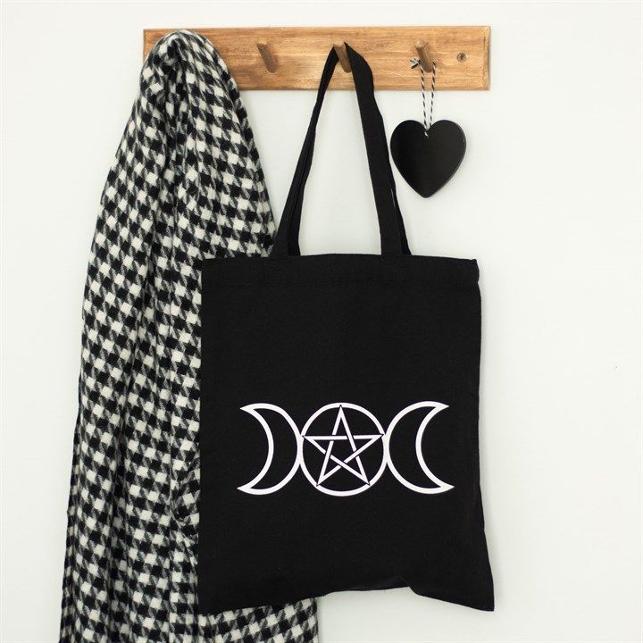 Triple Moon Polycotton Tote Bag From Witch, Please!