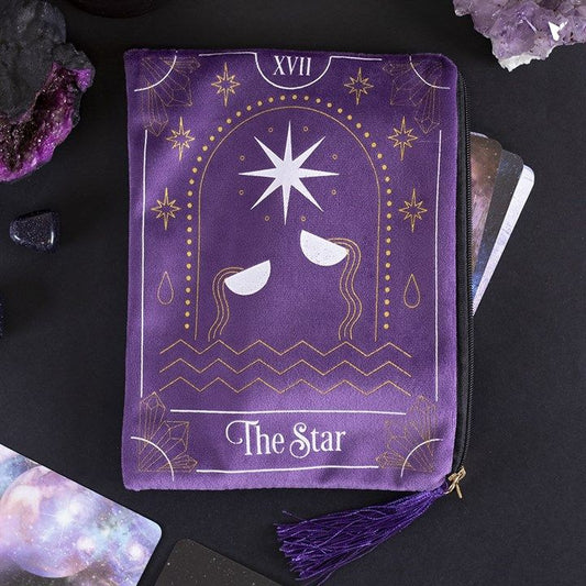 The Star Tarot Card Zippered Bag From Witch, Please!