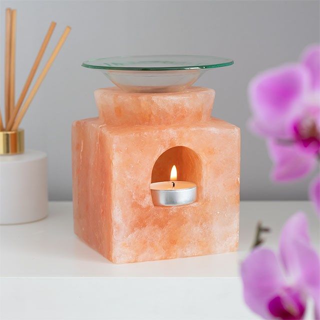 Cube Himalayan Salt Oil Burner From Witch, Please!