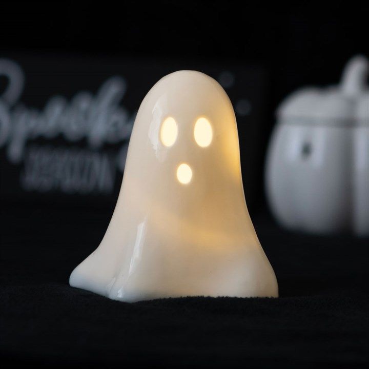 Ceramic Light Up LED Ghost From Witch, Please!