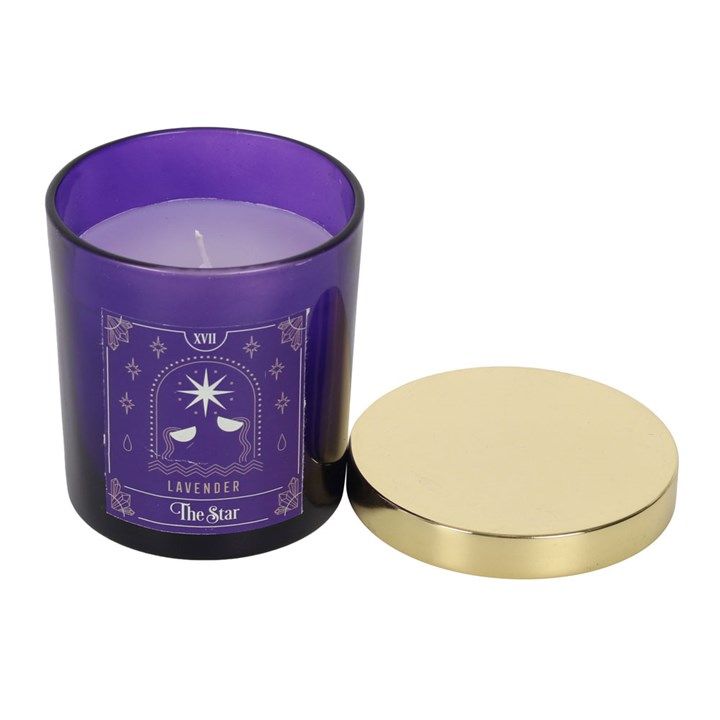 The Star Lavender Tarot Candle From Witch, Please!