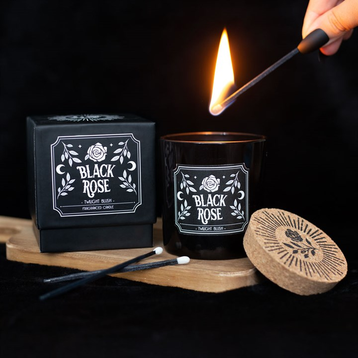 Black Rose Twilight Blush Candle From Witch, Please!