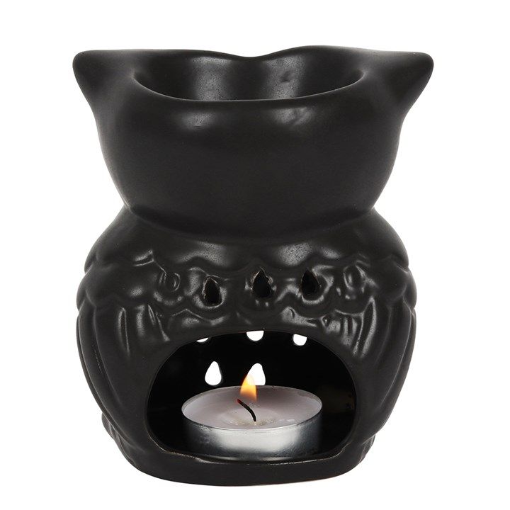 Black Owl Oil Burner From Witch, Please!