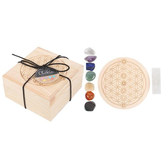 Chakra Crystal Grid Gift Set From Witch, Please!