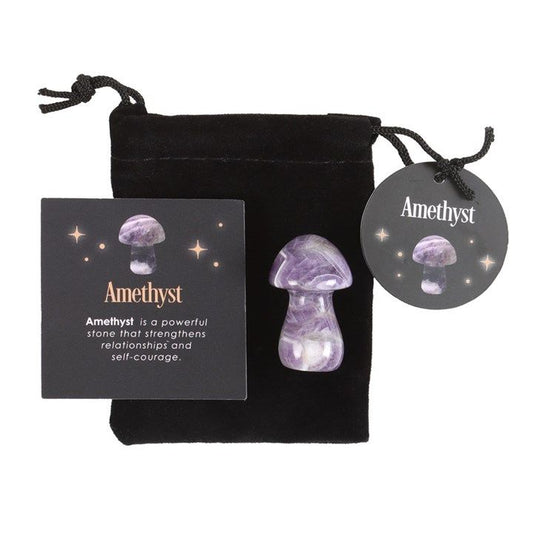 Magical Amethyst Crystal Mushroom From Witch, Please!