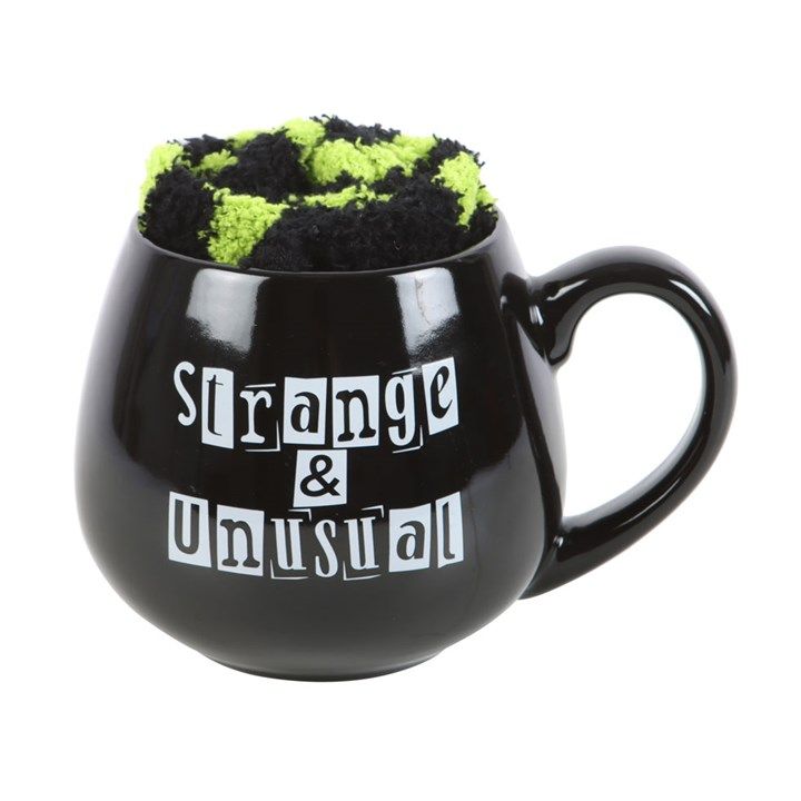 Strange & Unusual Mug and Socks Set From Witch, Please!