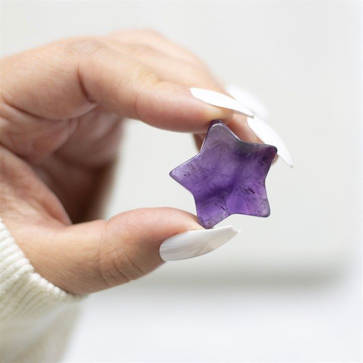 Friends Are Like Stars Lucky Amethyst Crystal Star in a Bag From Witch, Please!